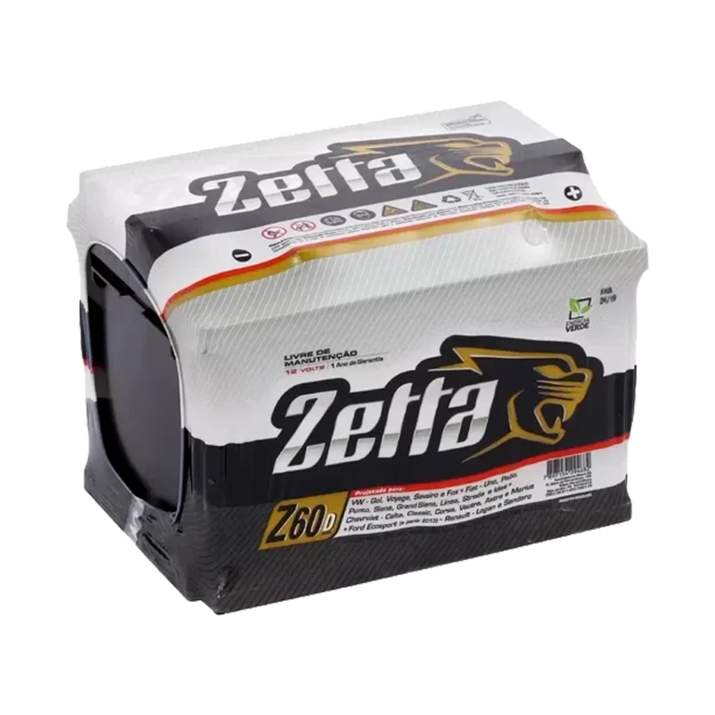 Ilustração da bateria da marca Zetta
